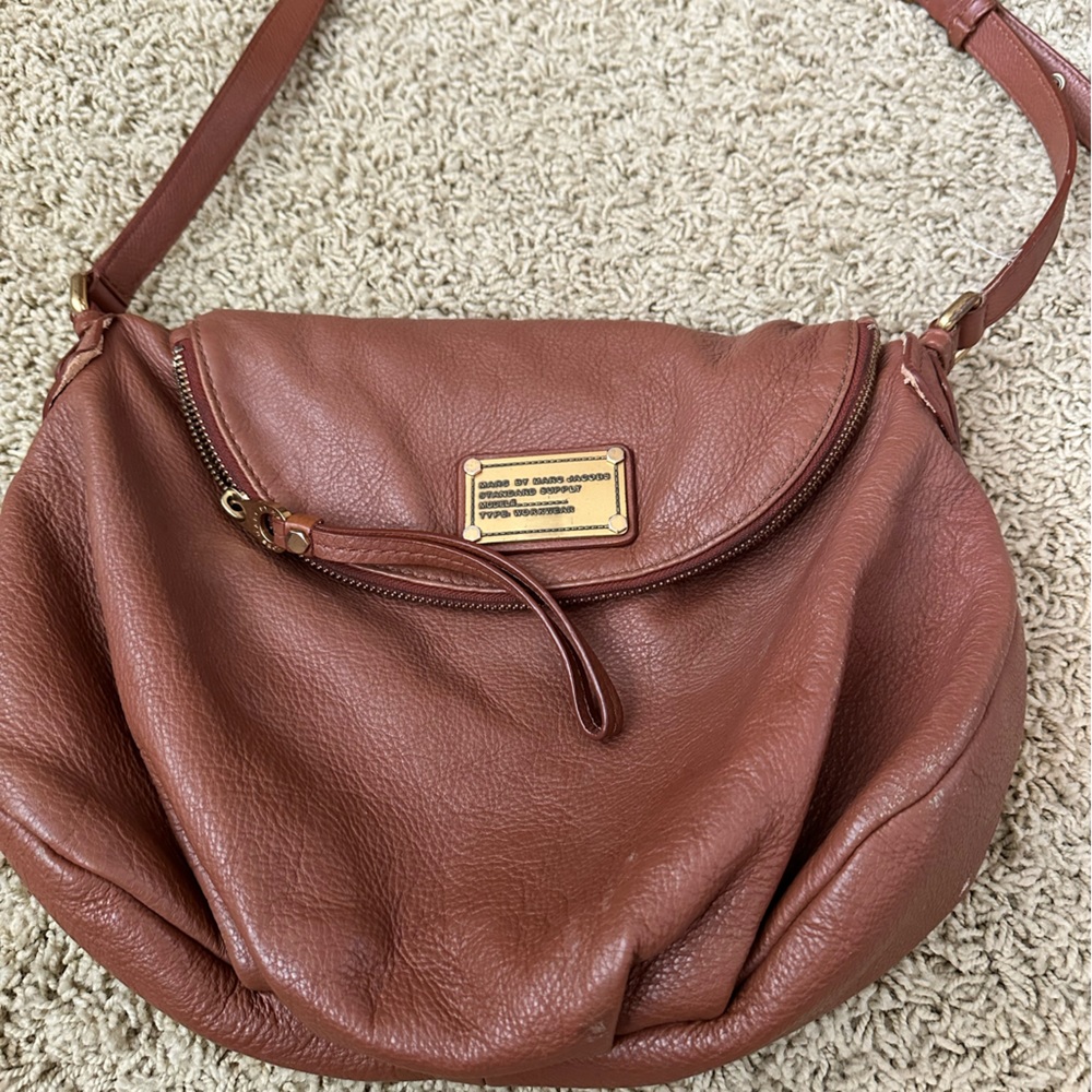 Brown Leather Marc Jacobs Purse
